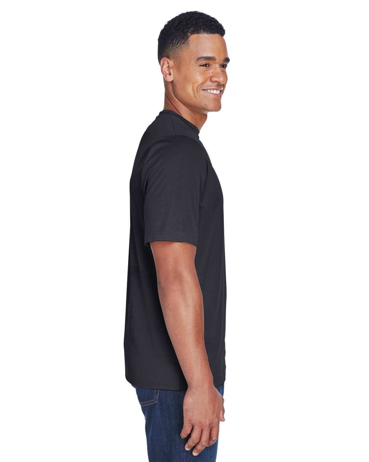 Men's Sonic Heather Performance T-Shirt - Black Heather