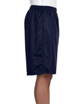 Unisex Nine Inch Inseam Mesh Short - Navy