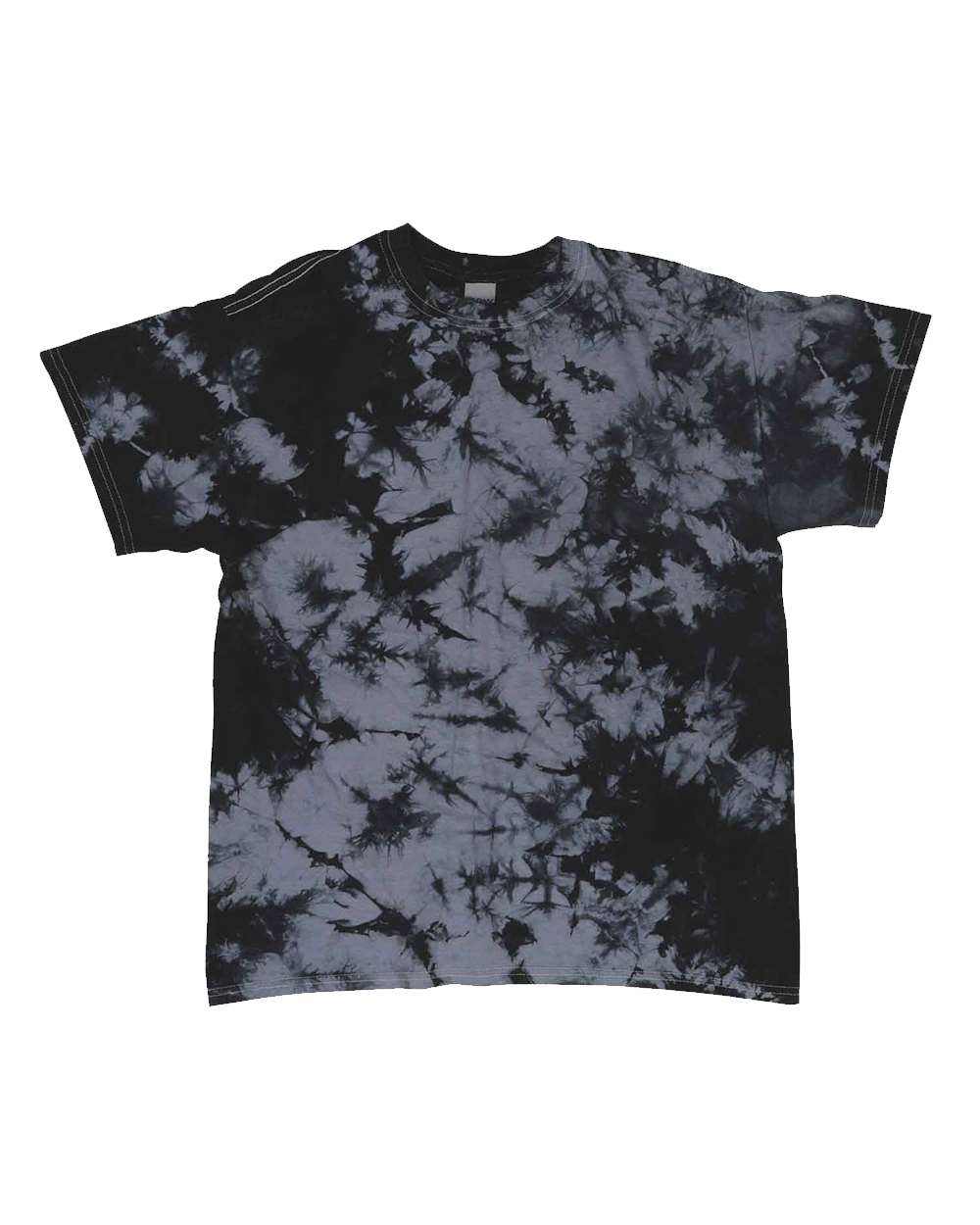 Crystal Tie Dye T-Shirt - Black / Gray