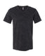 Bella + Canvas 3655C - Unisex Jersey Short-Sleeve V-Neck T-Shirt - Black Mineral Wash