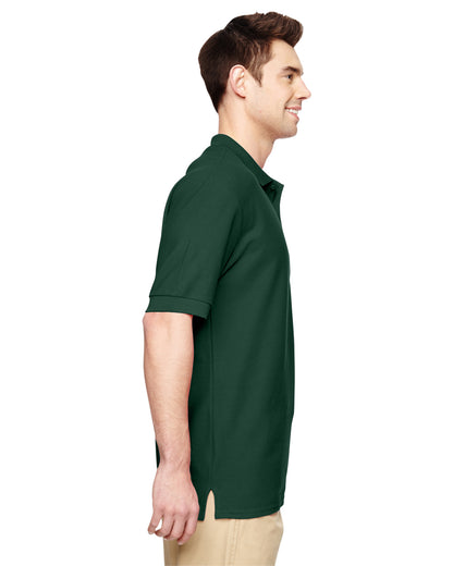 Unisex Premium Cotton®  Double Piqué Polo - Forest Green