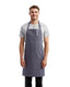 Artisan Collection by Reprime RP150 - Unisex Recycled Bib Apron - Steel