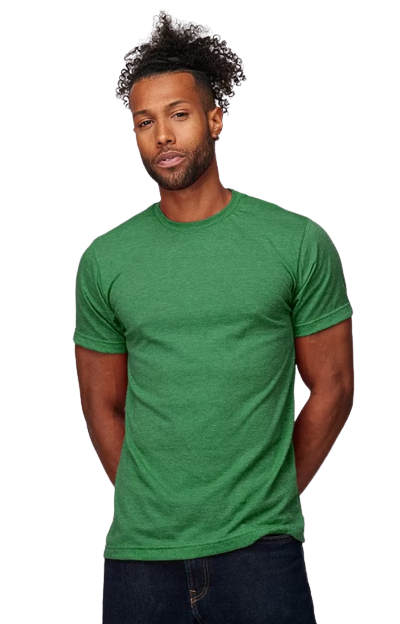 Unisex Poly-Rich Tee - Heather Kelly