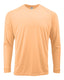 Paragon SM0210 - Unisex Long Sleeve Performance Tee - Coral