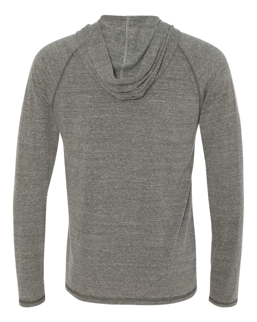 Triblend Jersey Hooded Pullover - Gray Heather Triblend