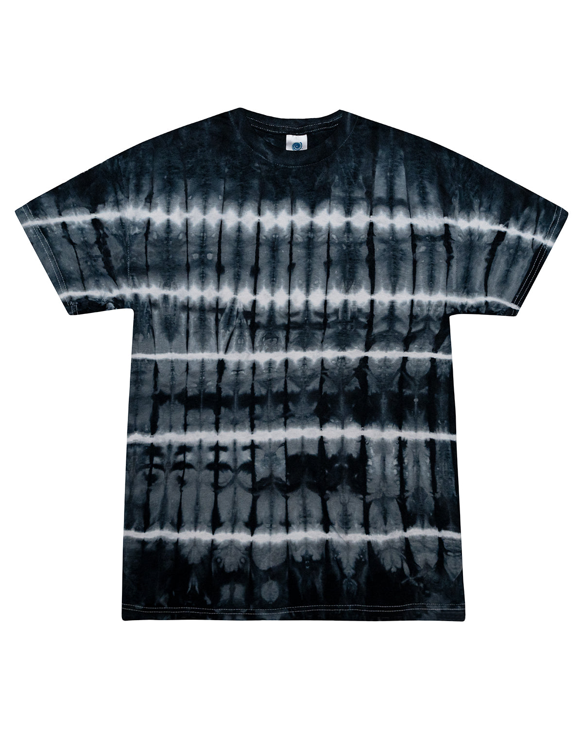 Unisex 100% Cotton T-Shirt - BLACK SHIBORI