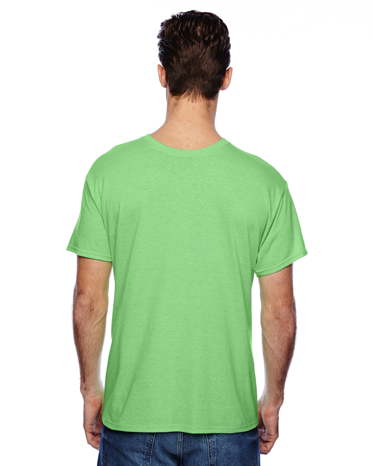 Unisex CVC X-Temp® Performance T-Shirt - Neon Lime Heather