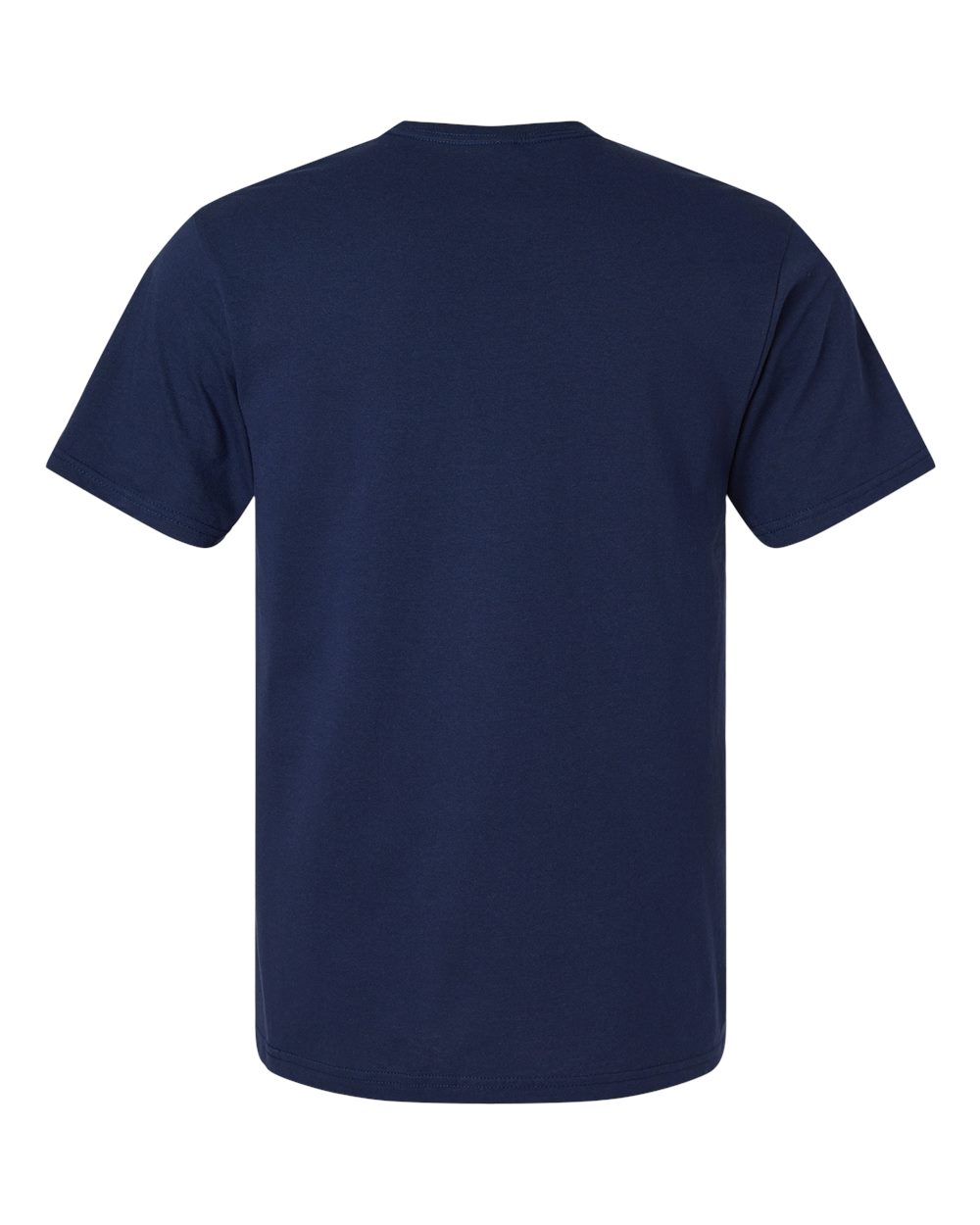 Light Cotton T-Shirt - Navy