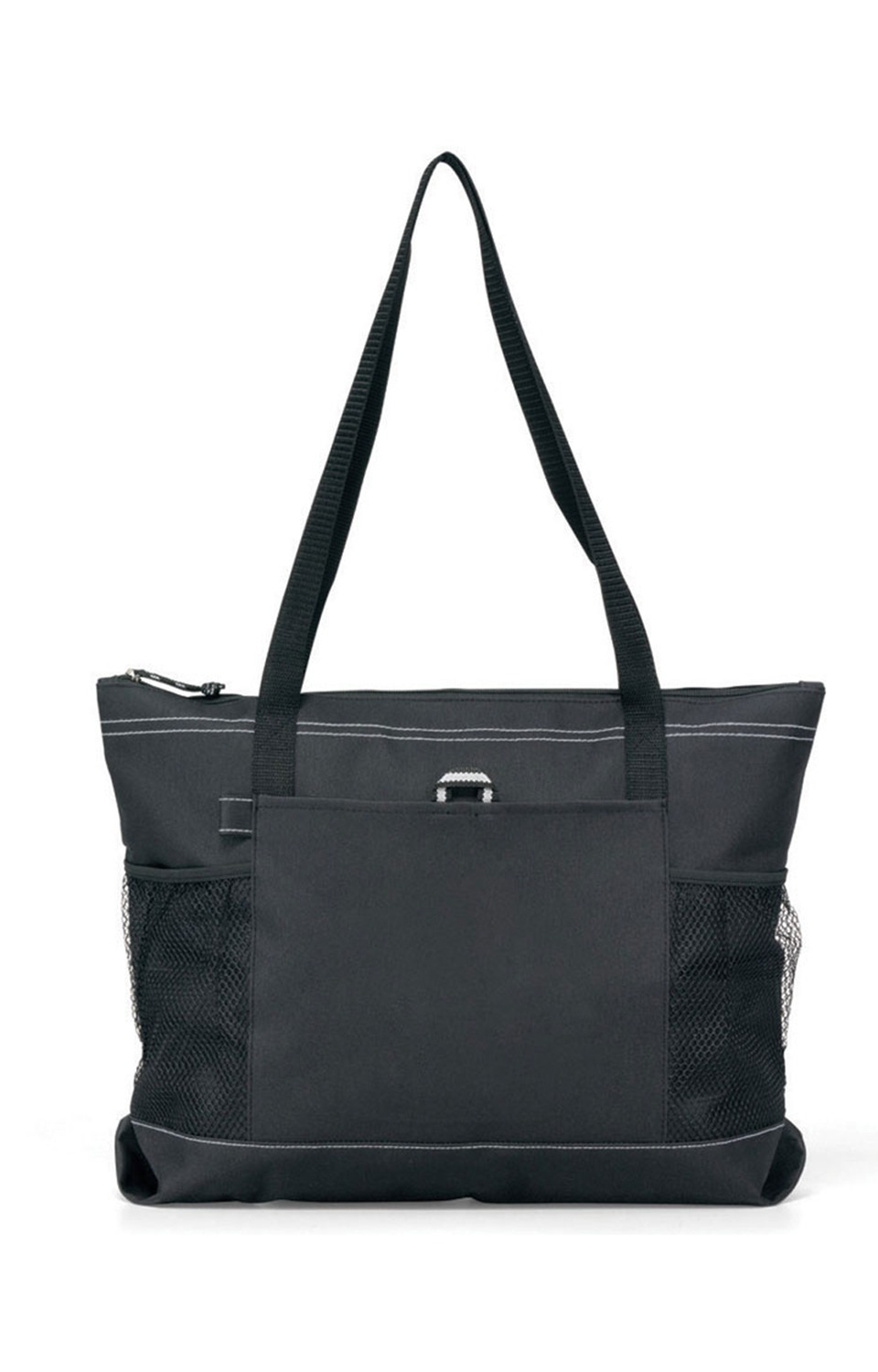 Select Zippered Tote - Black