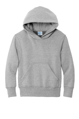 Youth Core Fleece Pullover Hoodie - Ash