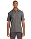 All Sport M1709 - Unisex Performance Three-Button Mesh Polo - Sport Graphite