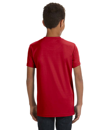Youth Performance Short-Sleeve T-Shirt - Sport Scarlet Red