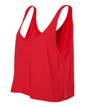 Women's Flowy Boxy Tank - Red