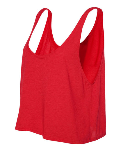 Women's Flowy Boxy Tank - Red