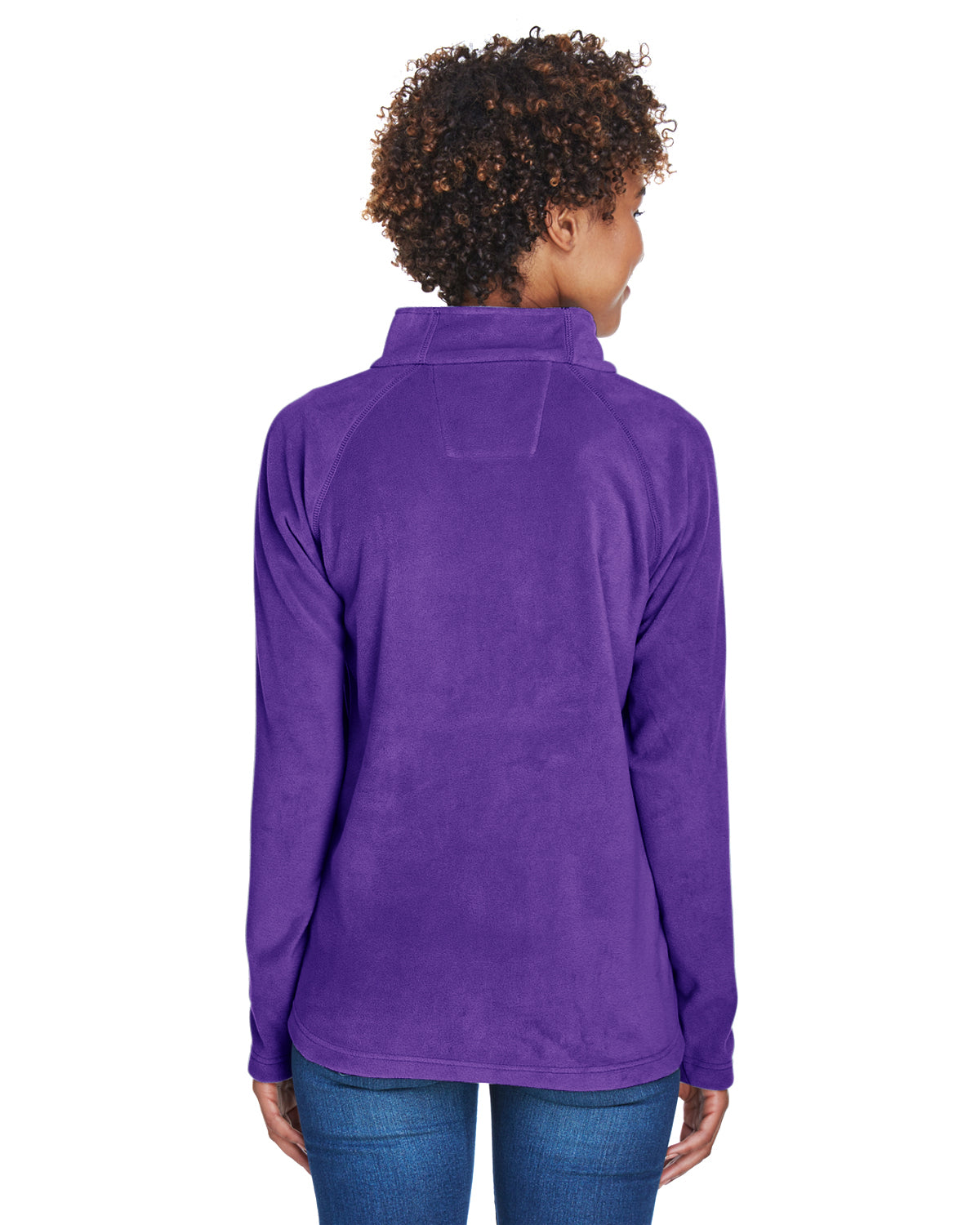 Women's Campus Microfleece Jacket - Sport Purple