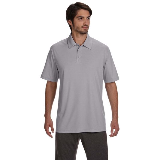 Performance 3 Button Sport Shirt - Athletic Heather