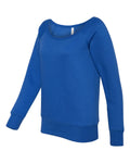 Women's Sponge Fleece Wide Neck Sweatshirt - True Royal