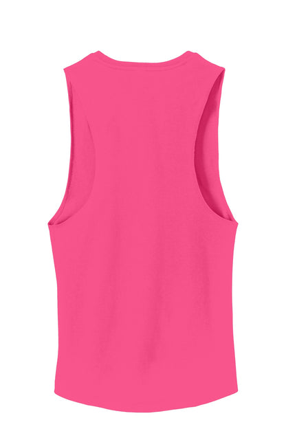 Women's Fitted V.I.T. Festival Tank - Dark Fuchsia