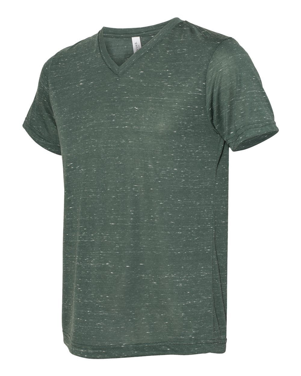 Unisex Jersey Short-Sleeve V-Neck T-Shirt - Forest Marble