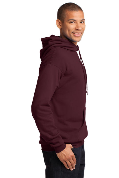 Unisex Core Fleece Pullover Hoodie - Maroon
