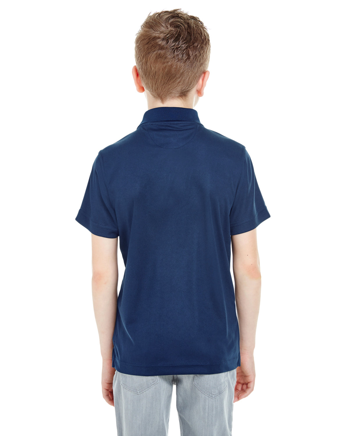 Youth Cool & Dry Mesh Piqué Polo - Navy