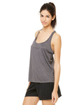 Women's Performance Racerback Tank - Dark Gray Heather