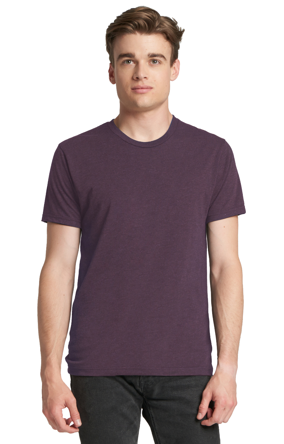Unisex Triblend Crew - Vintage Purple