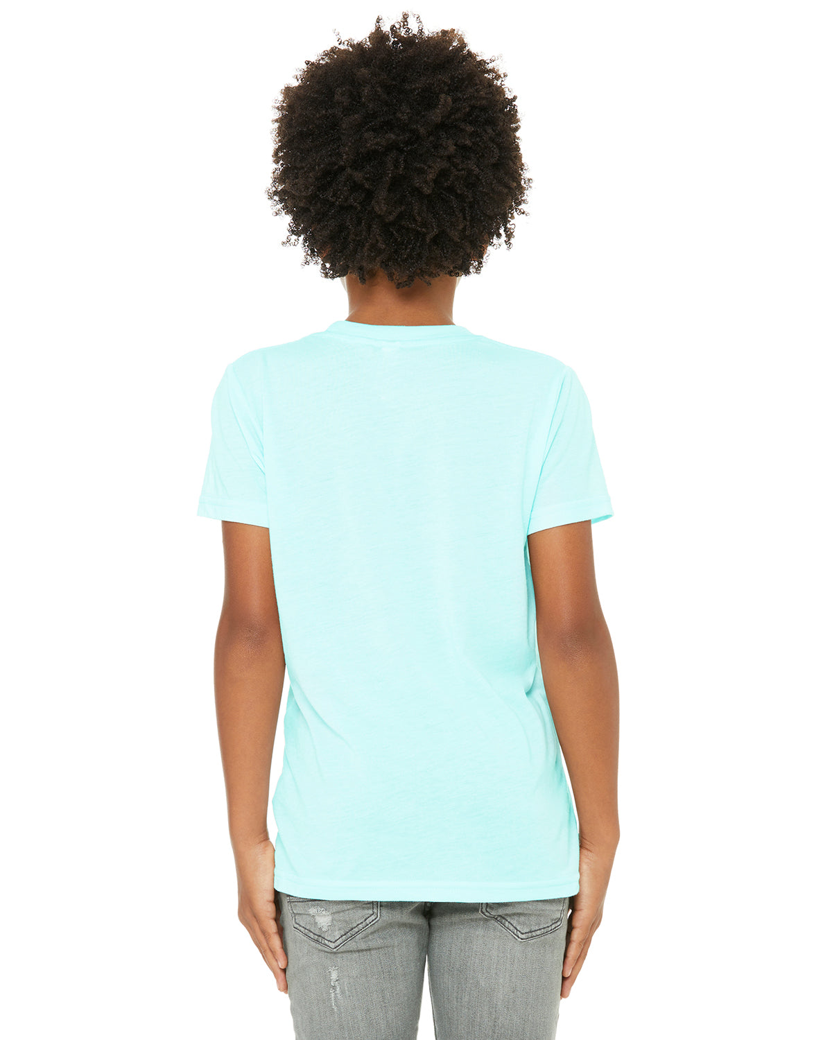 Youth Triblend Short-Sleeve T-Shirt - Ice Blue Triblend