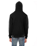Unisex Flex Fleece Zip Hoodie - Black