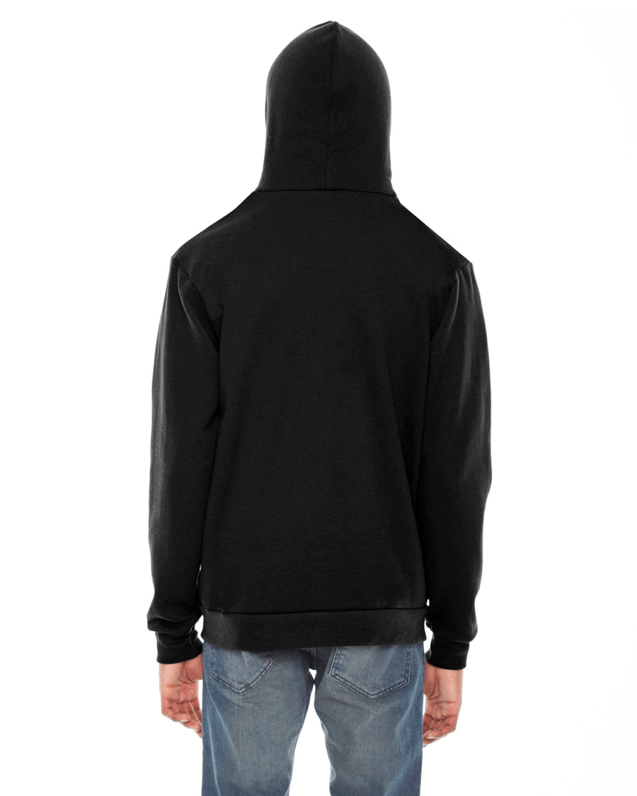 Unisex Flex Fleece Zip Hoodie - Black