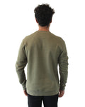 Unisex PCH Basic Pullover Crew - Heather Military Green