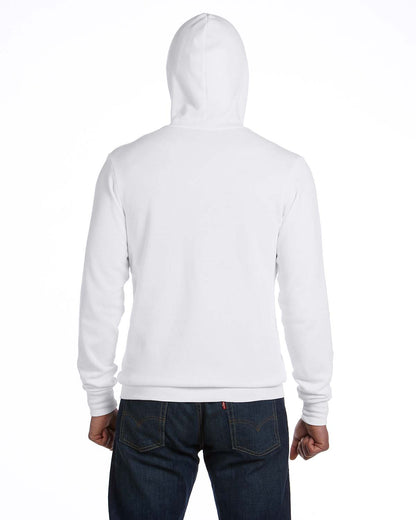 Unisex Sponge Fleece Pullover Hoodie - White
