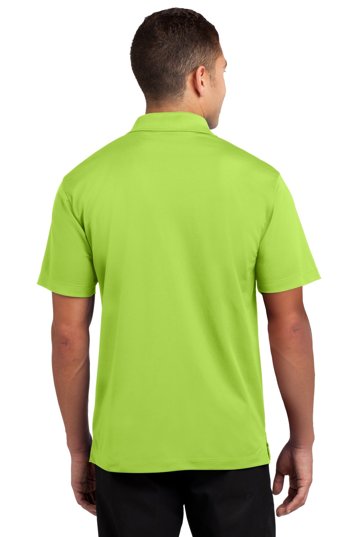 Men's Micropique Sport-Wick Polo - Lime Shock