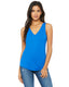 Bella + Canvas B8805 - Women's Flowy V-Neck Tank - True Royal
