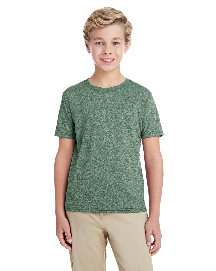 Youth Performance® Youth Core T-Shirt - Heather Sport Dark Green