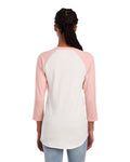 Unisex Premium Blend Raglan Baseball T-Shirt - SW CRM HT/ BL PK