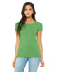 Bella + Canvas B8413 - Women's Triblend Short-Sleeve T-Shirt - Green Triblend