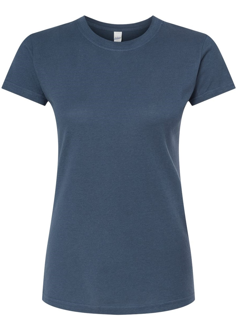 Women's Slim Fit Fine Jersey Tee - Indigo