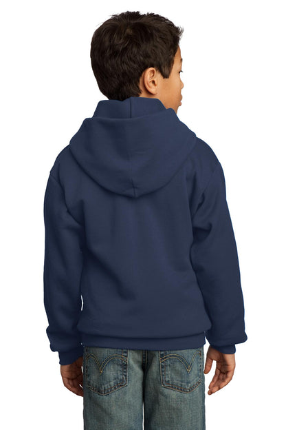 Youth Core Fleece Pullover Hoodie - Navy