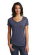 District DT6503 - Women's Very Important Tee V-Neck - Heather Navy