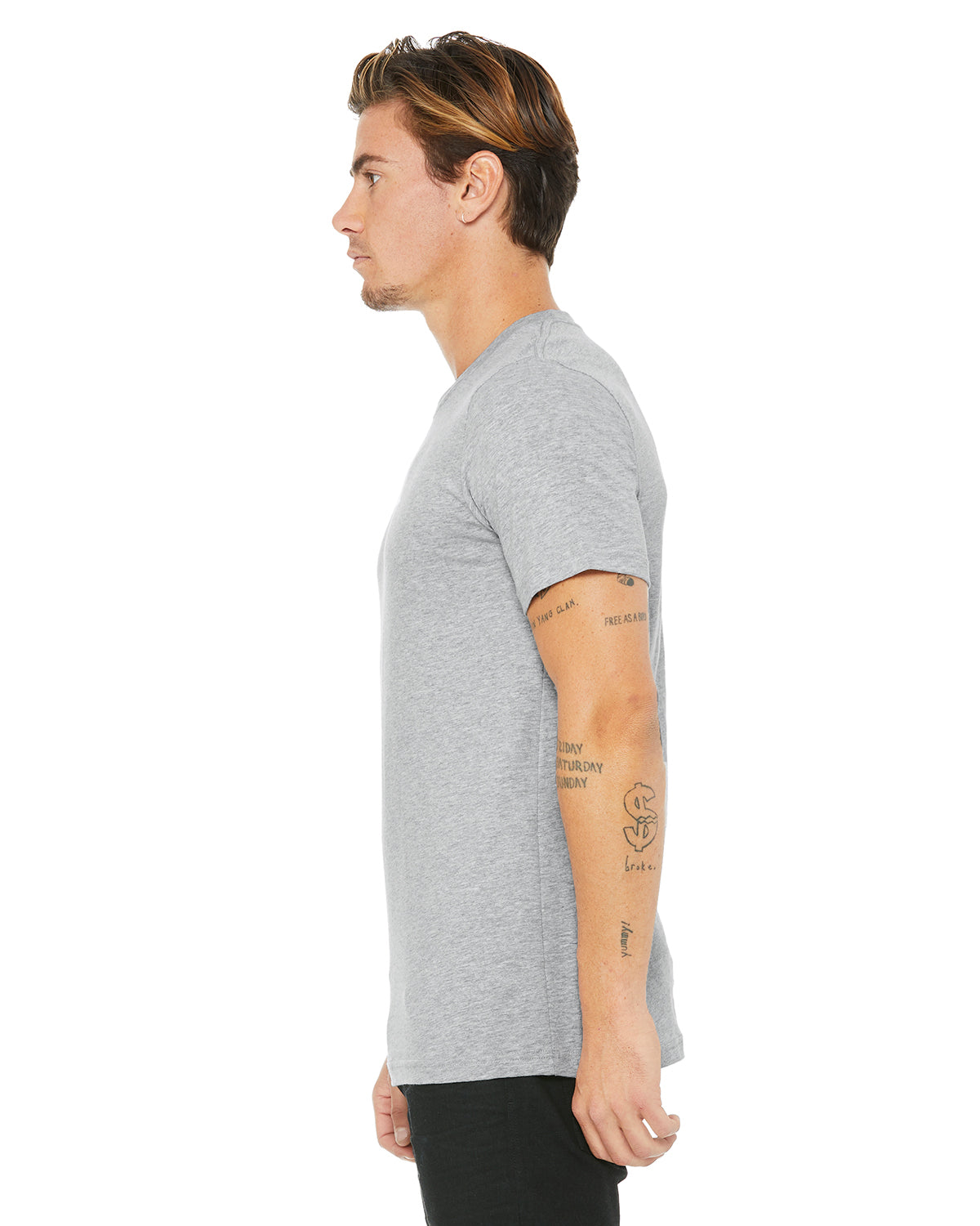Unisex Made In The USA Jersey T-Shirt - Heather Athletic