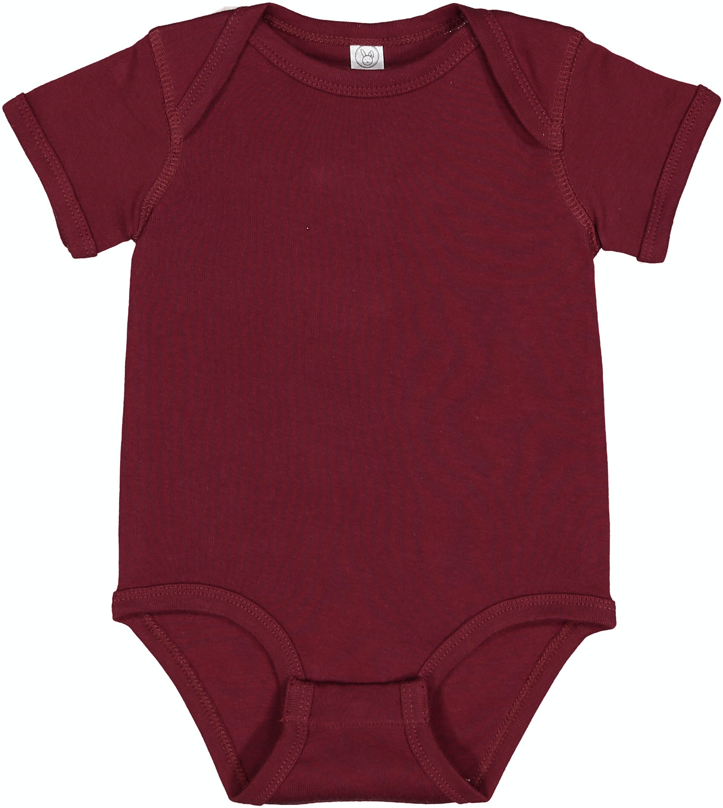 Infant Baby Rib Bodysuit - Maroon