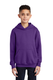 Port & Company PC90YH - Youth Core Fleece Pullover Hoodie - Team Purple