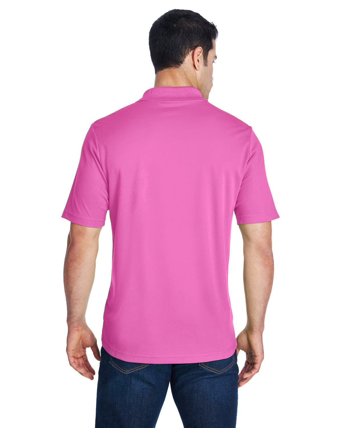 Men's Origin Performance Piqué Polo - Charity Pink