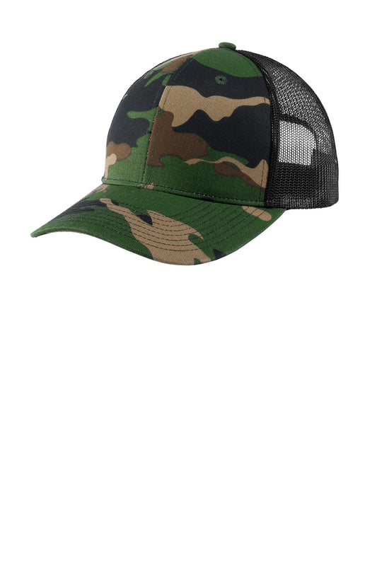 Snapback Trucker Cap - Wdlnd Camo / Black