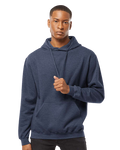 Unisex Fleece Pullover Hoodie - Heather Denim