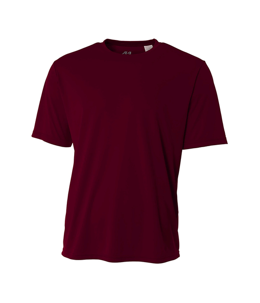 Youth Cooling Performance T-Shirt - Maroon