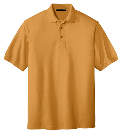 Unisex Silk Touch Polo - Gold