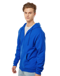 Unisex Fleece Zip Hoodie - Royal