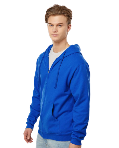 Unisex Fleece Zip Hoodie - Royal